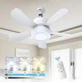 Ventilador de Techo con Luz LED Zen — Frescura e Iluminación en Perfecta Armonía