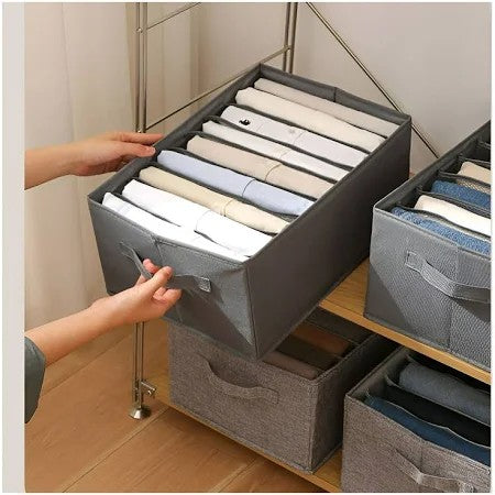 Organizador de Cajones Zen — Divisores Plegables para Ropa